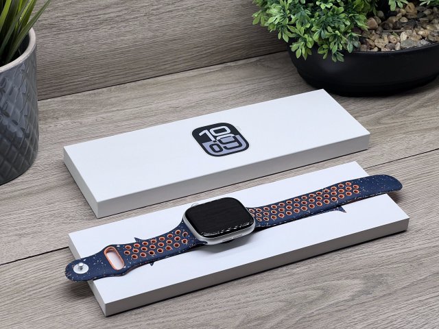 Hibátlan Apple Watch S10 Silver 46mm 2 ÉV Garanciával Számlával