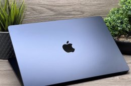 Hibátlan MacBook Air 2024 M3 Midnight 15” 256GB 2 ÉV Garanciával Számlával Aksi 100%