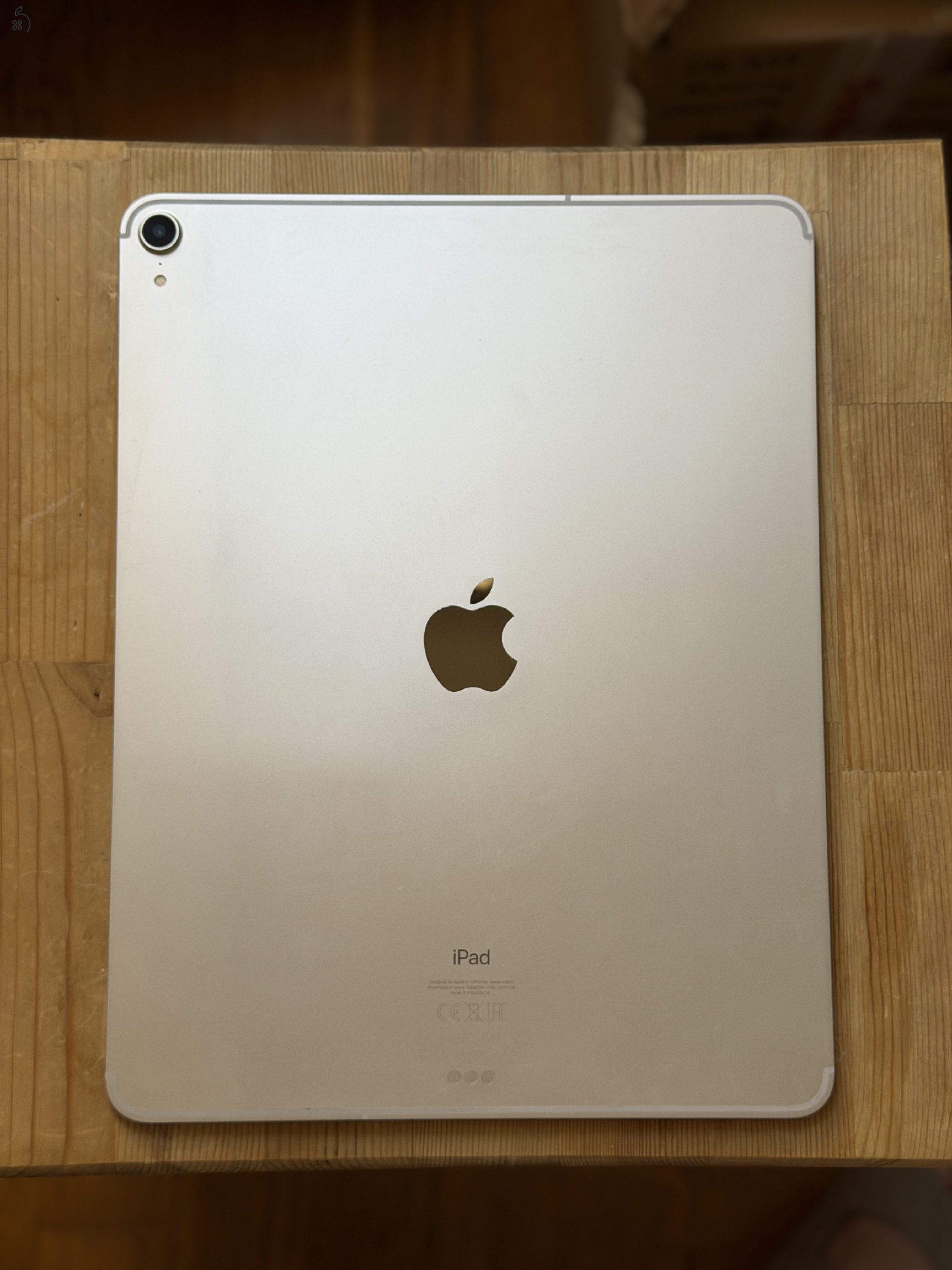 iPad Pro 12,9 3. gen 64GB Cellular Silver 94% akku, 115 ciklus