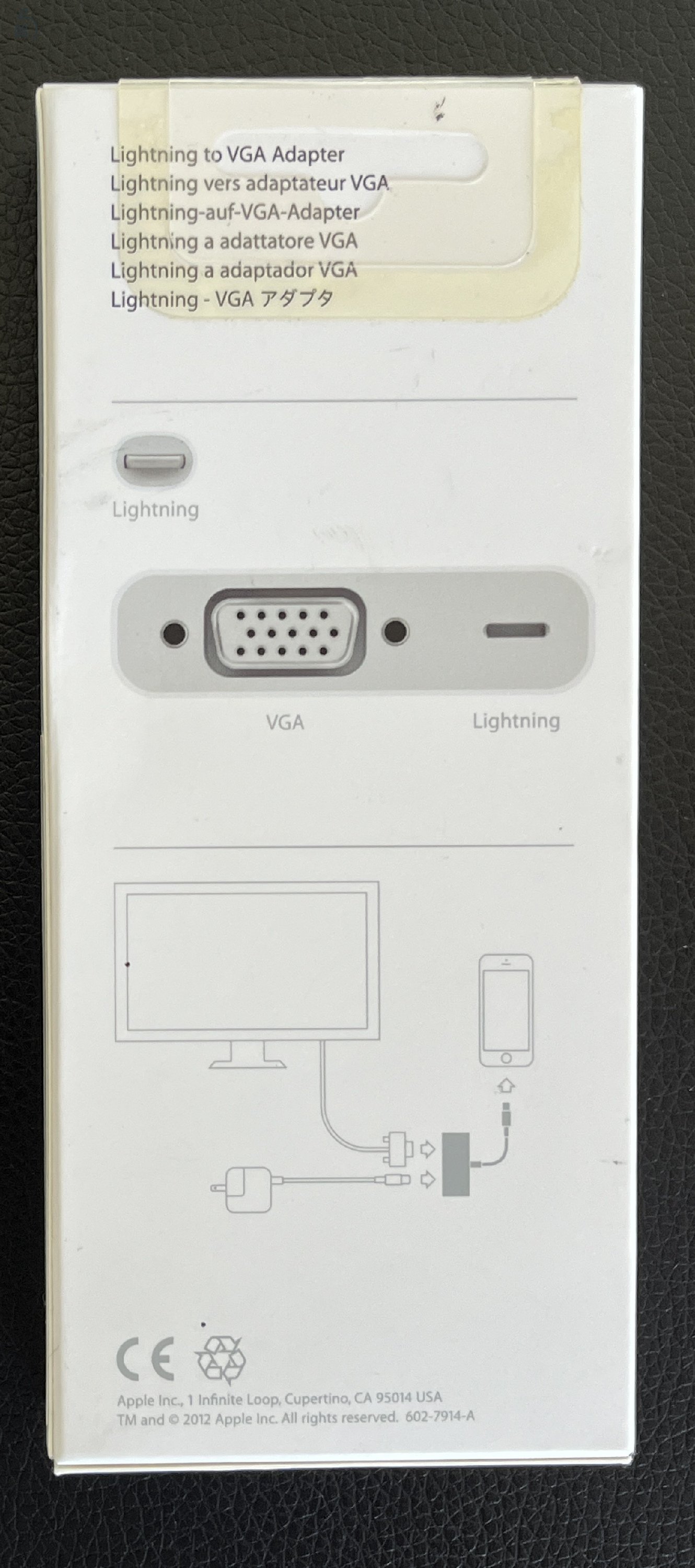 APPLE Lightning VGA Adapter (ÚJ)