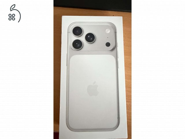 Bontatlan iPhone 17 Pro - 512 GB Silver 3 év GARANCIÁVAL