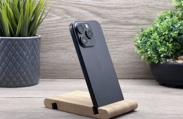 Hibátlan iPhone 15 Pro Black Titanium 128GB 2 ÉV Garanciával Számlával Aksi 100%