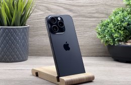 Hibátlan iPhone 15 Pro Black Titanium 128GB 2 ÉV Garanciával Számlával Aksi 100%