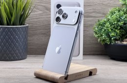 Hibátlan iPhone 17 Pro Max Silver 256GB 2 ÉV Garanciával Számlával