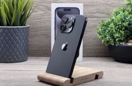iPhone 15 Pro Black Titanium 128GB 2 ÉV Garanciával Számlával Aksi 100%