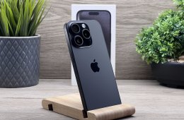 iPhone 15 Pro Black Titanium 128GB 2 ÉV Garanciával Számlával Aksi 100%