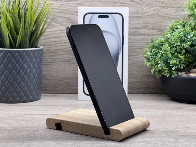 iPhone 15 Plus Black 128GB 2 ÉV Garanciával Számlával