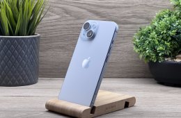 Hibátlan iPhone 15 Blue 128GB 2 ÉV Garanciával Számlával