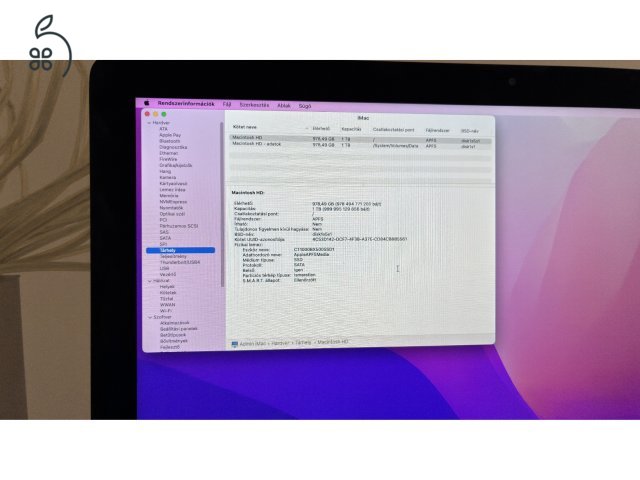 Felújított iMac 21.5 Late 2015 eladó