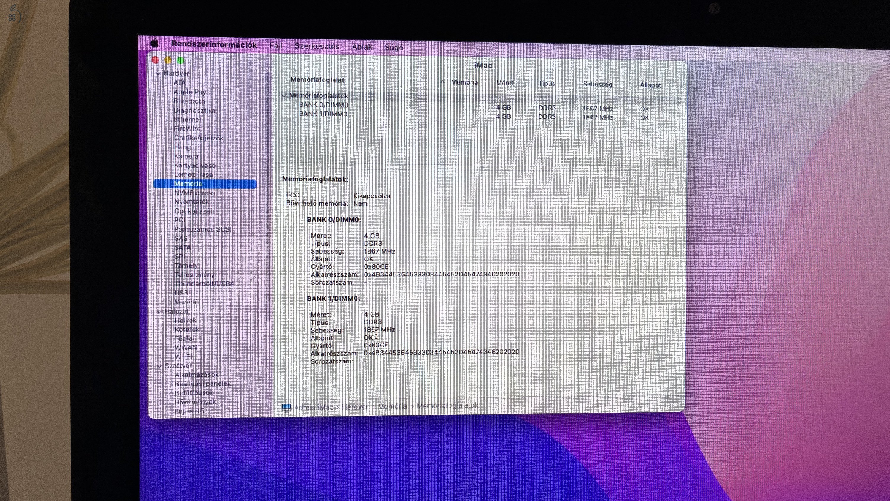 Felújított iMac 21.5 Late 2015 eladó
