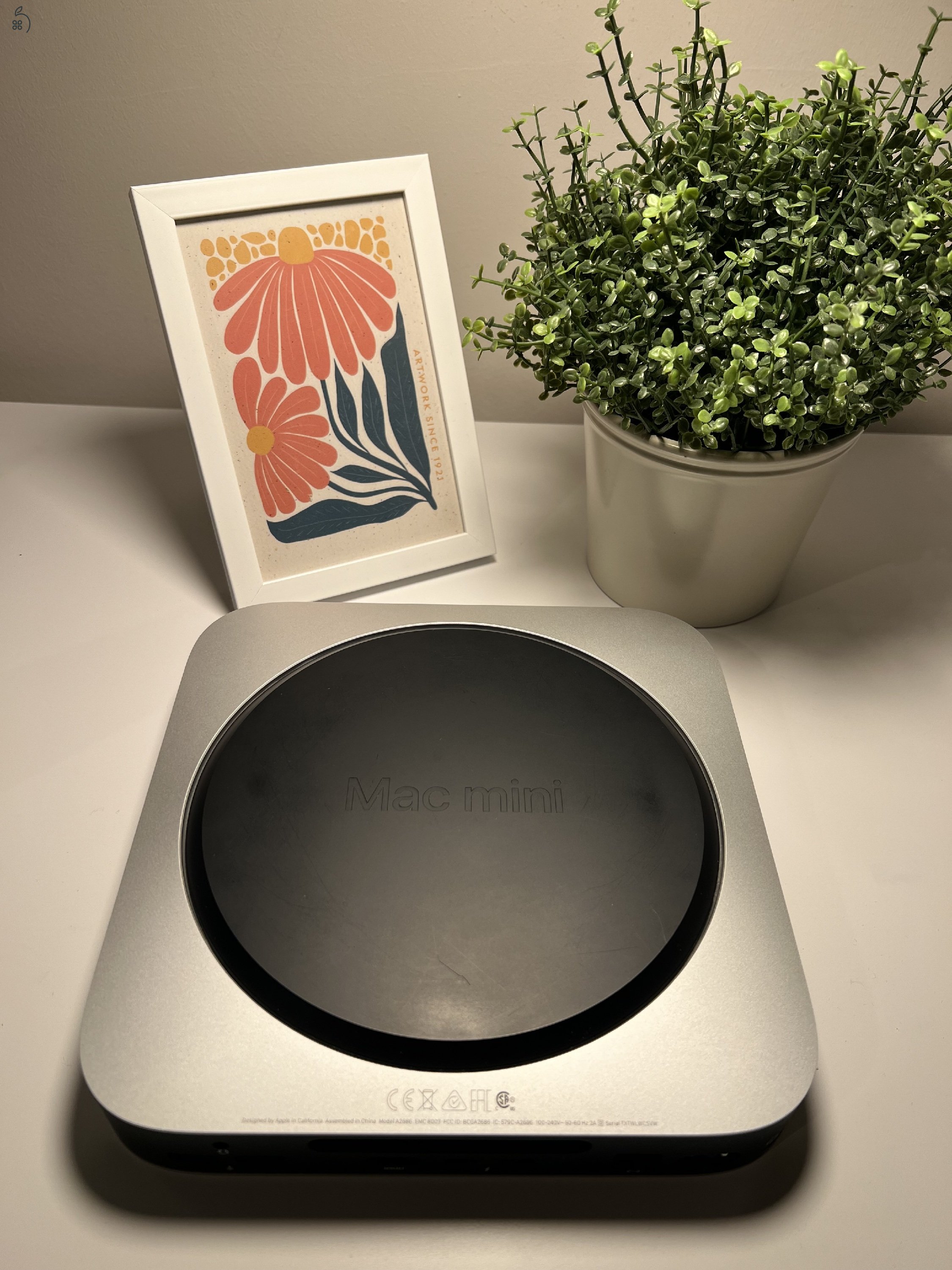 Apple Mac Mini M2 8 GB RAM / 256 GB SSD hibátlan, tesztelt, dobozában, ingyenes szállítással