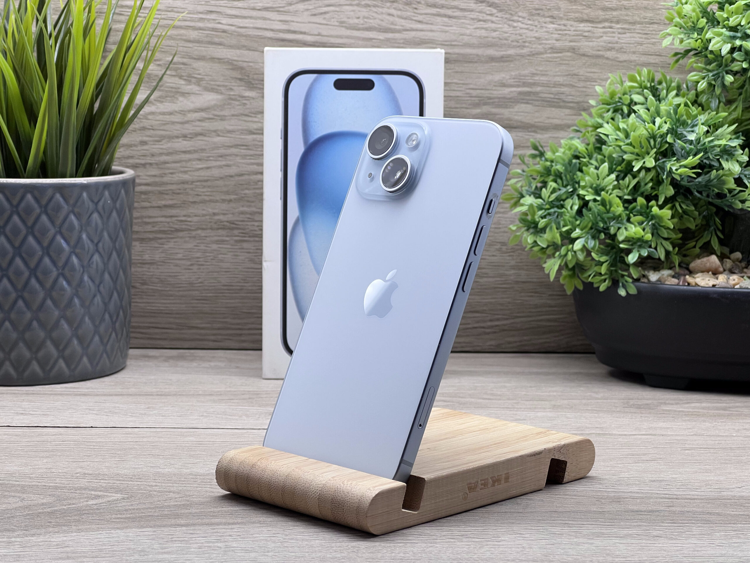 iPhone 15 Blue 128GB 2 ÉV Garanciával Számlával