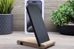 Hibátlan iPhone 15 Pro Max Black Titanium 256GB 2 ÉV Garanciával Számlával