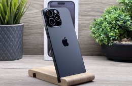 Hibátlan iPhone 15 Pro Max Black Titanium 256GB 2 ÉV Garanciával Számlával