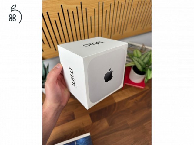 ÚJ Bontatlan AKCIÓ Mac mini M4 Pro 12/16 24GB/512GB 1év Apple Garanciáva AZONNAL Átvehető Deák Térnél