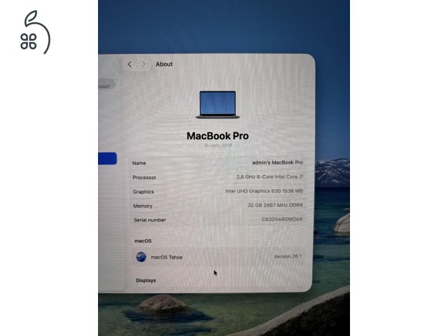 Macbook Pro  Retina 16