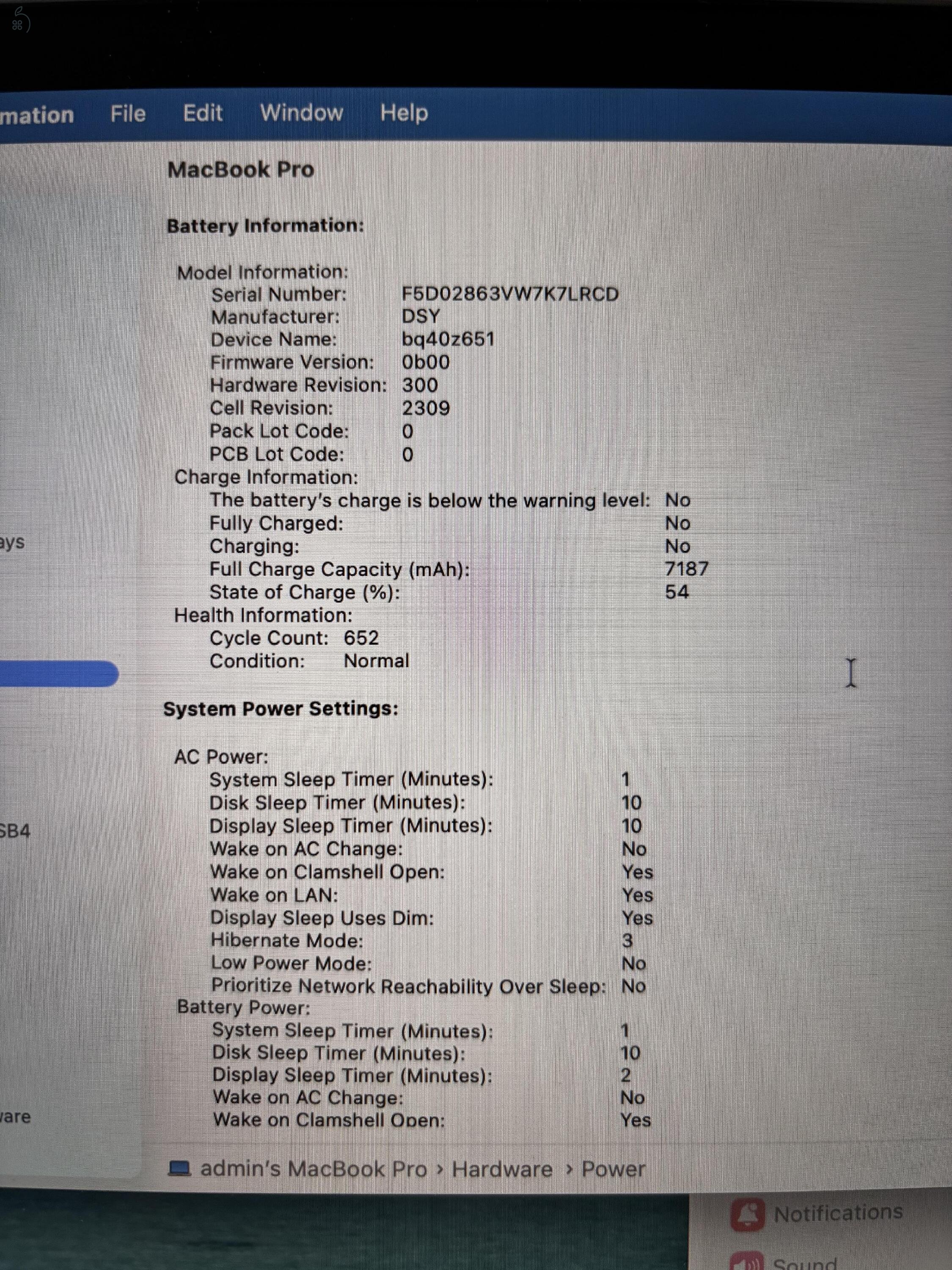 Macbook Pro  Retina 16
