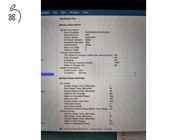 Macbook Pro  Retina 16