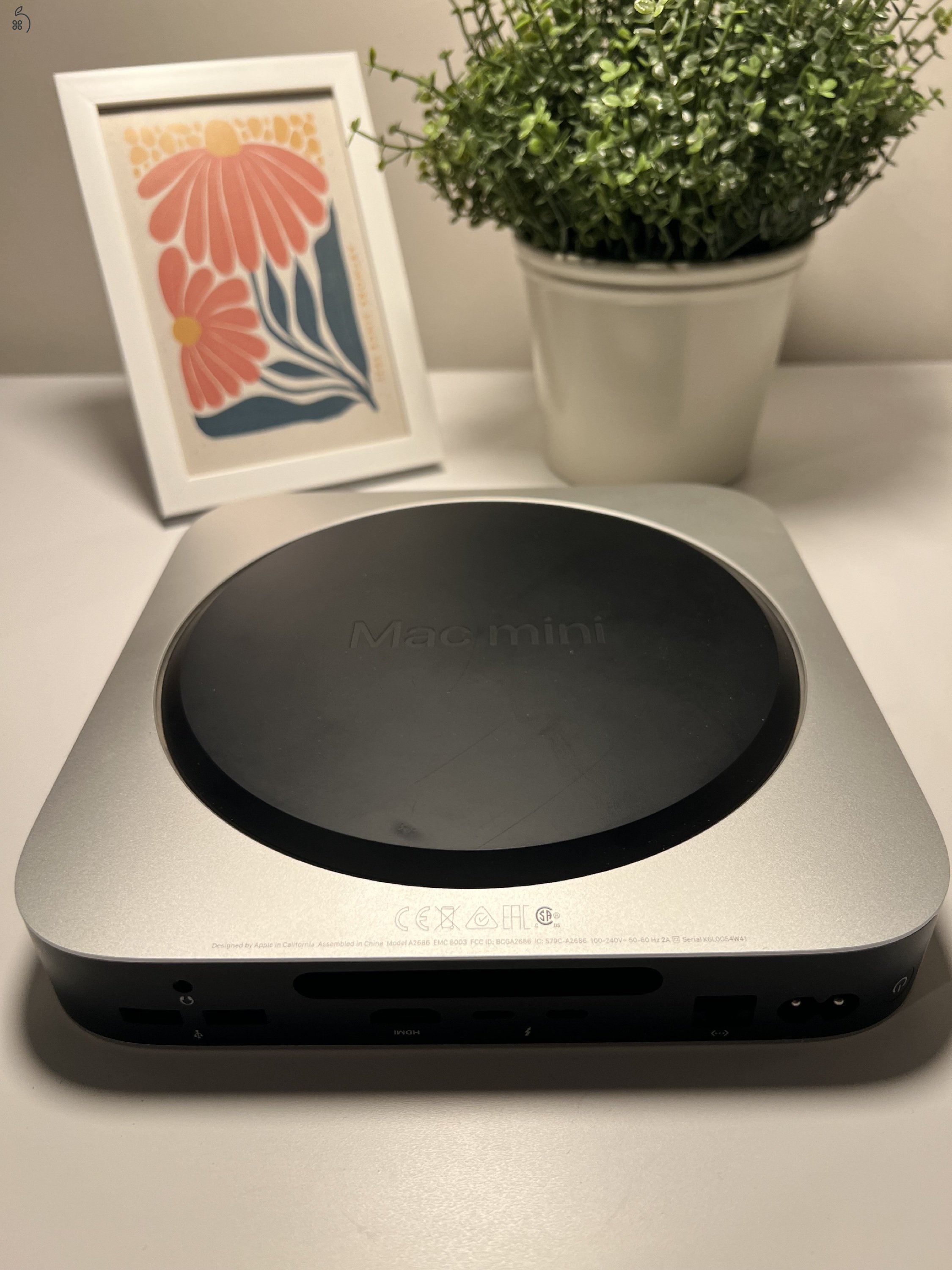 Apple Mac Mini M2 16 GB RAM / 512 GB SSD hibátlan, tesztelt, számlával, dobozában, ingyenes szállítással