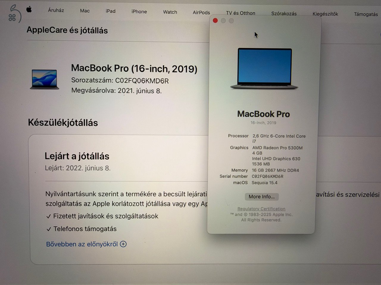 MacBook Pro Retina 16