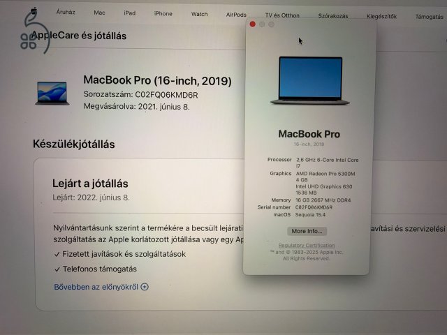MacBook Pro Retina 16