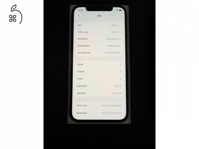 iPhone 12 Pro - Kártyafüggetlen - Karcmentes