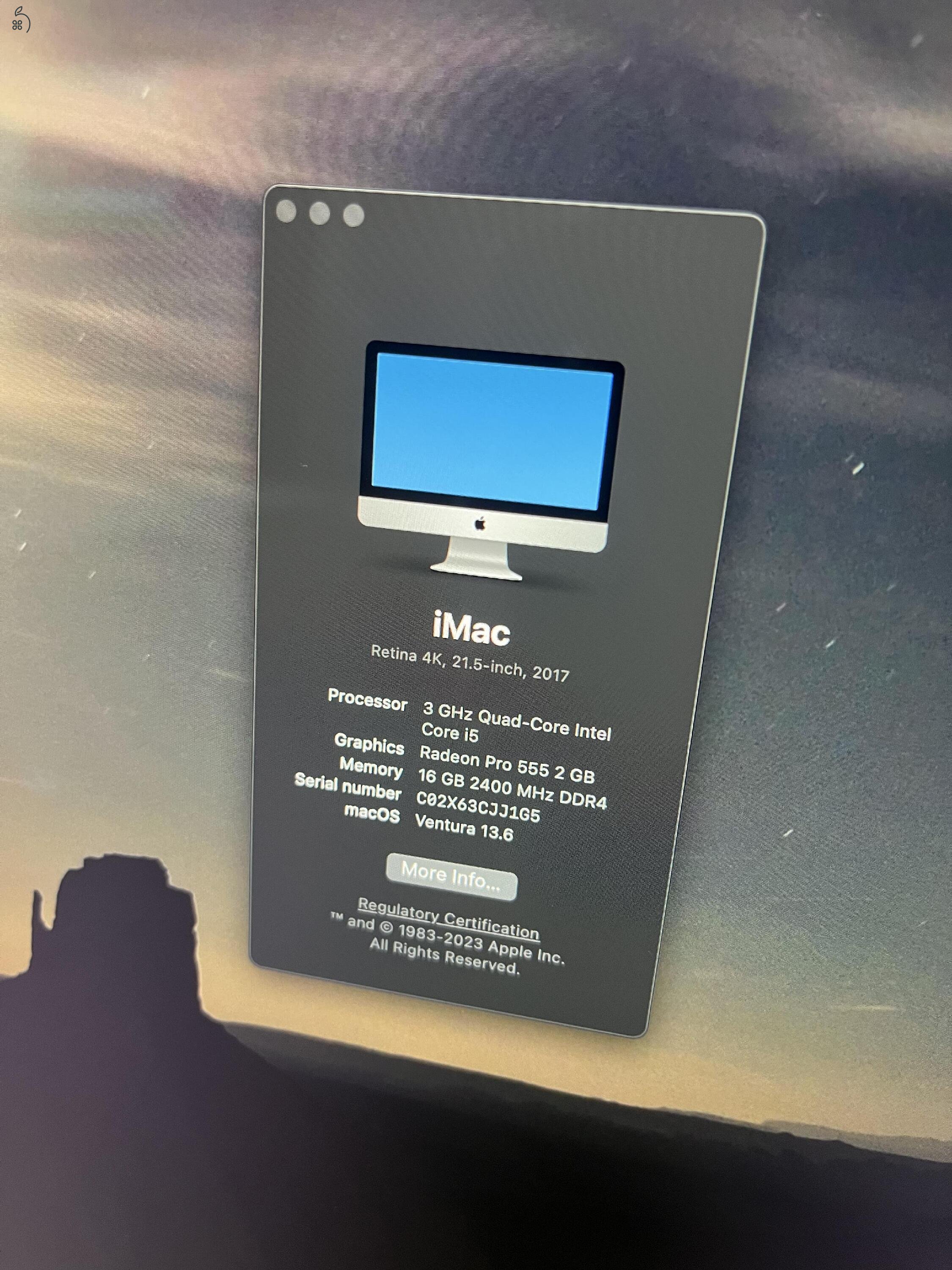 Apple iMac 21.5