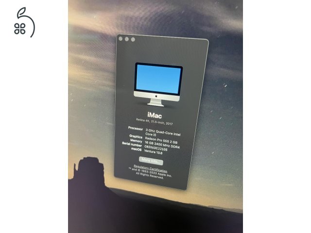 Apple iMac 21.5