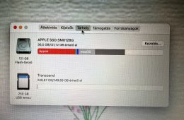 Apple MacBook Air 13” (2017) – 8 GB RAM, 128 GB SSD + 256 GB Transcend JetDrive