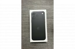 iPhone 18 pro max 512 független fekete