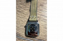 Alig használtApple Watch Series 10 46mm Natural Titanium + Green Nike Sport Loop - 100% aksival