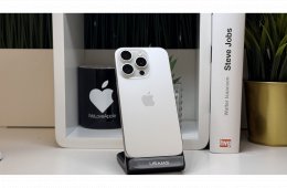 iPhone 15 Pro, 1TB, Fehér, Számla, 2 Év Garancia