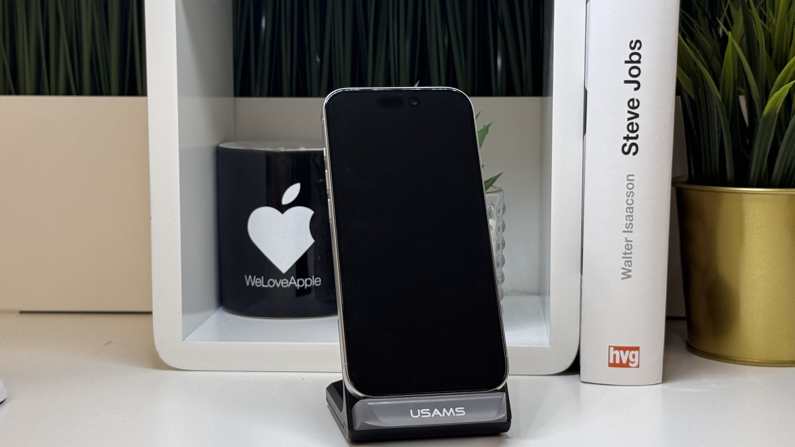 iPhone 15 Pro, 1TB, Fehér, Számla, 2 Év Garancia