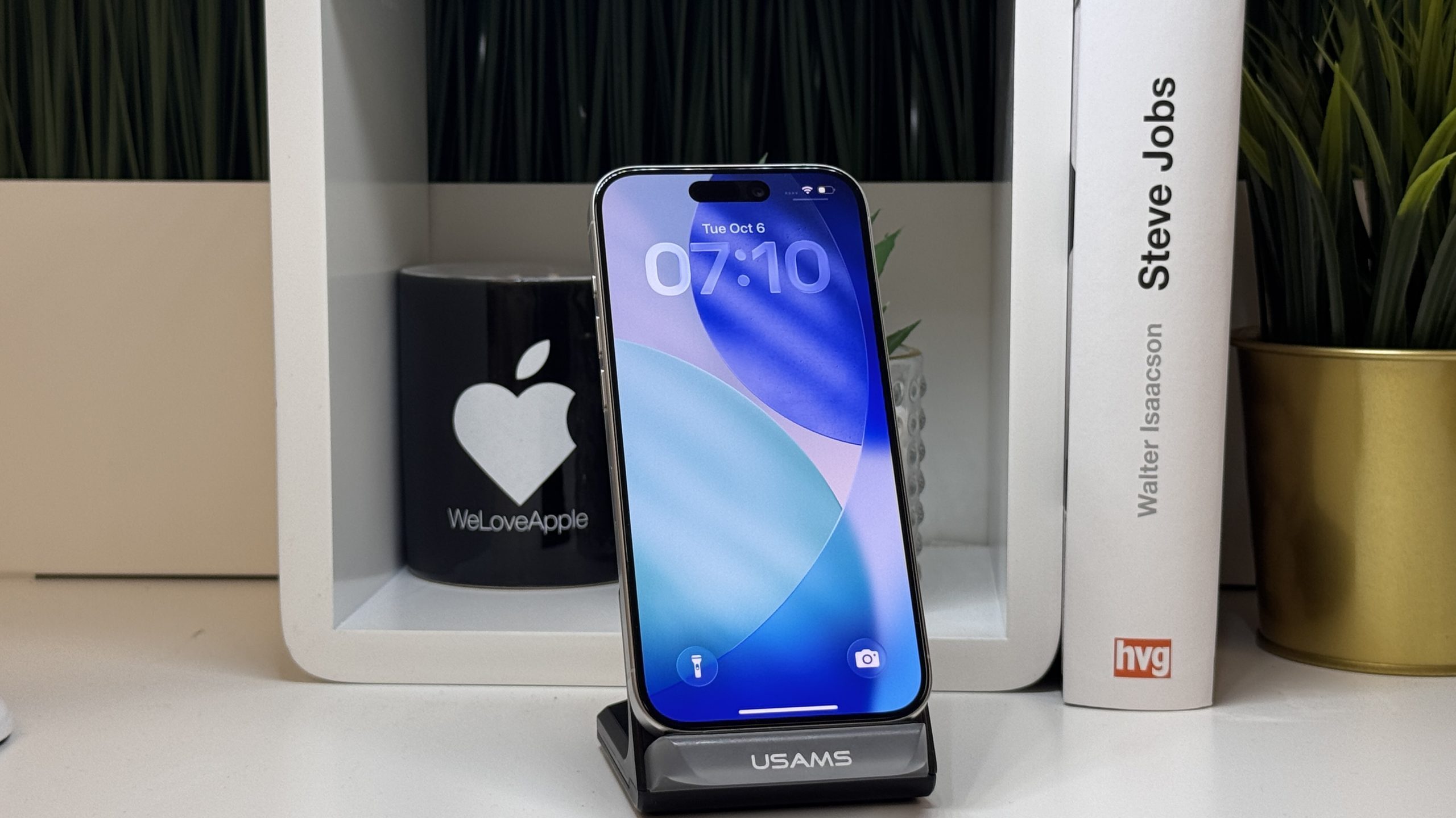 iPhone 15 Pro, 1TB, Fehér, Számla, 2 Év Garancia
