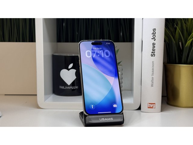 iPhone 15 Pro, 1TB, Fehér, Számla, 2 Év Garancia