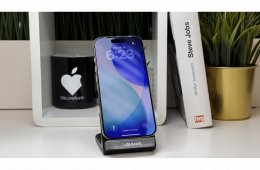 iPhone 16 Pro, 128GB, Sivatagi, Számla, 2 Év Garancia
