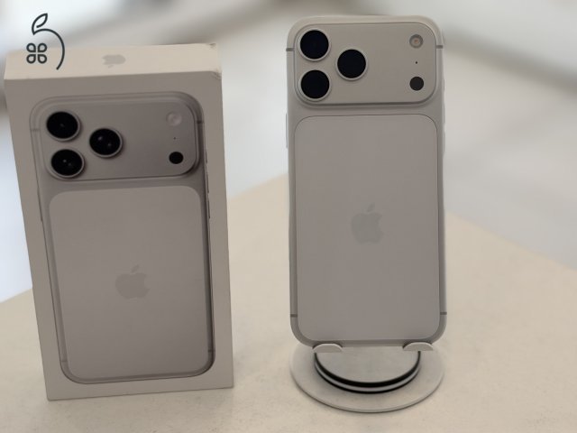iPhone 17 Pro Max 256GB Független Hibátlan/2027.06.12.Apple Gar./Akku 100%/p5056