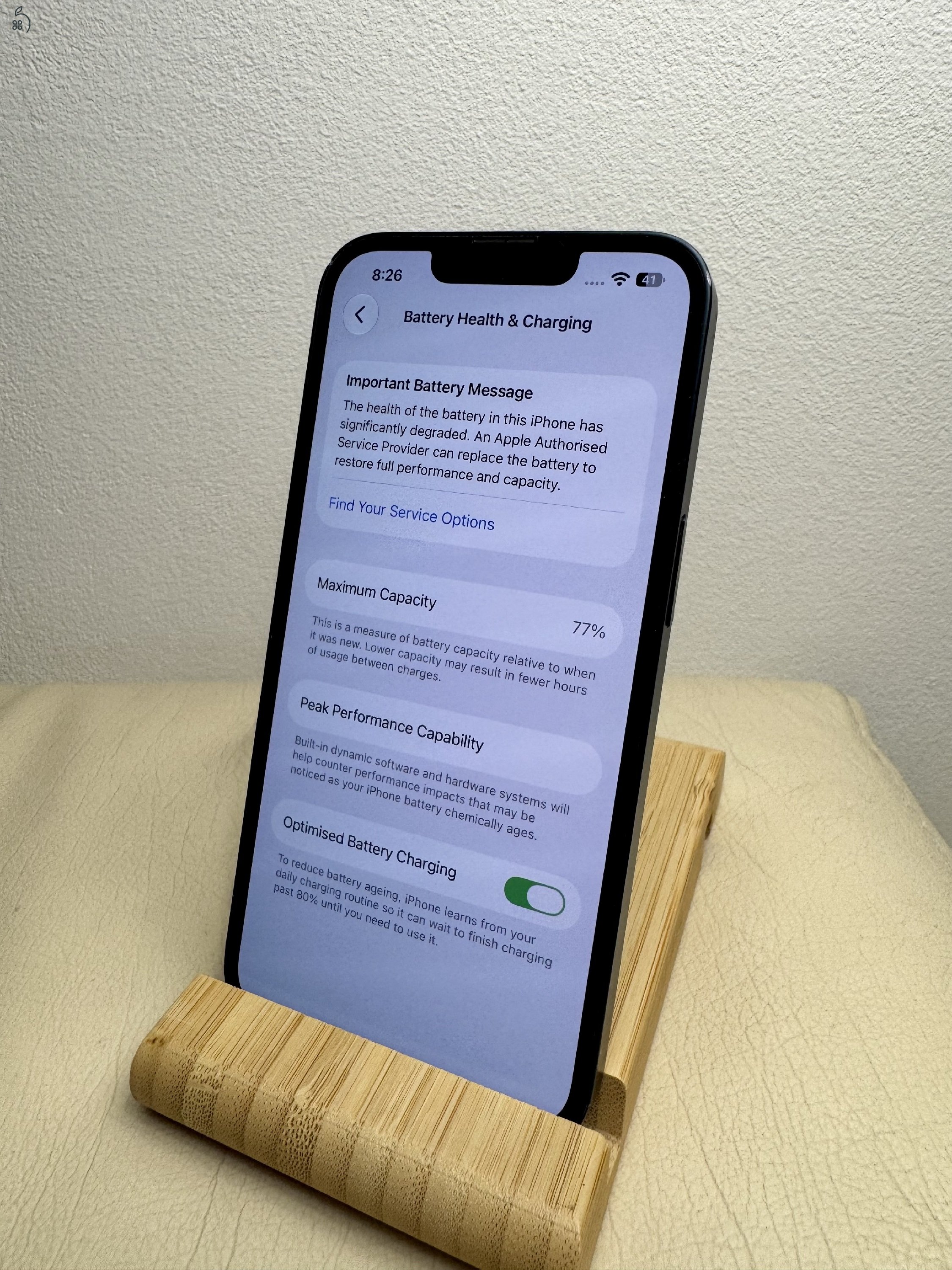 iPhone 13 128 GB éjkék (Midnight), független