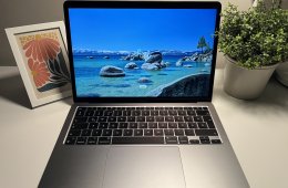 Apple MacBook Air 13” M1 8 GB RAM / 256 GB SSD hibátlan, tesztelt, számlával, dobozában, ingyenes szállítással