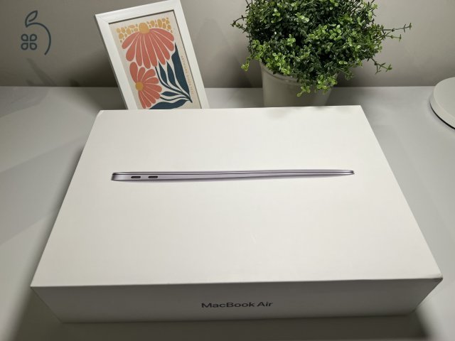 Apple MacBook Air 13” M1 8 GB RAM / 256 GB SSD hibátlan, tesztelt, számlával, dobozában, ingyenes szállítással