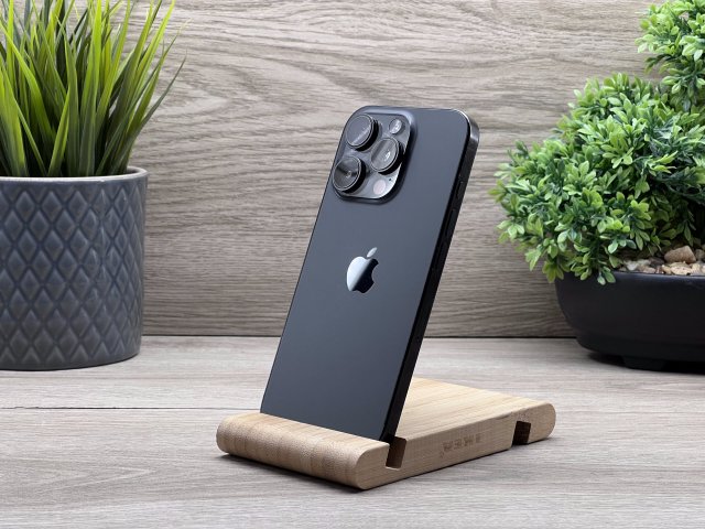 iPhone 16 Pro Black Titanium 128GB 2 ÉV Garanciával Számlával