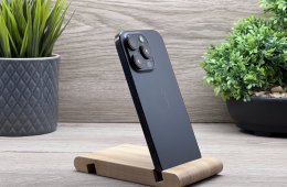 iPhone 16 Pro Black Titanium 128GB 2 ÉV Garanciával Számlával