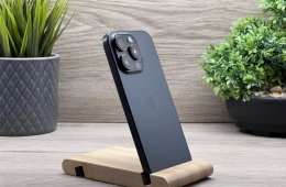 Hibátlan iPhone 16 Pro Black Titanium 256GB 2 ÉV Garanciával Számlával