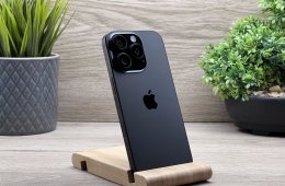 Hibátlan iPhone 16 Pro Black Titanium 256GB 2 ÉV Garanciával Számlával