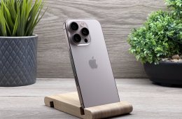 Hibátlan iPhone 16 Pro Desert Titanium 256GB 2 ÉV Garanciával Számlával