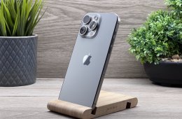 iPhone 15 Pro Max Natural Titanium 256GB 2 ÉV Garanciával Számlával