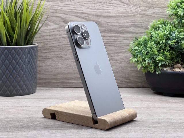iPhone 15 Pro Max Natural Titanium 256GB 2 ÉV Garanciával Számlával