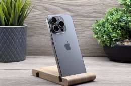 iPhone 15 Pro Natural Titanium 128GB 2 ÉV Garanciával Számlával