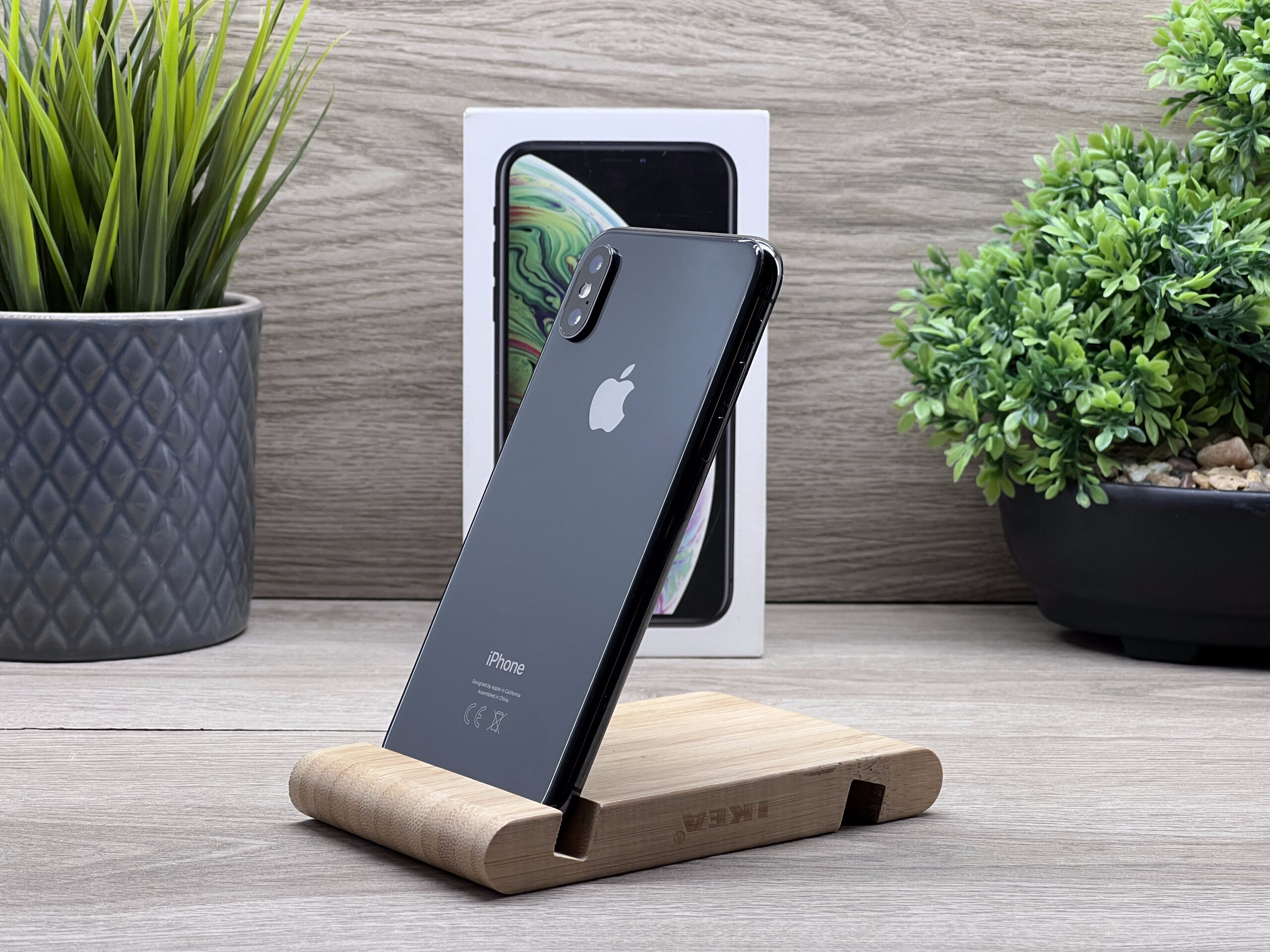 iPhone XS Space Gray 64GB 2 ÉV Garanciával Számlával Aksi 100%