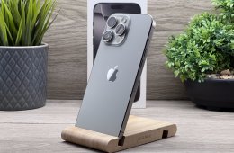 Hibátlan iPhone 16 Pro Max Natural Titanium 256GB 2 ÉV Garanciával Számlával